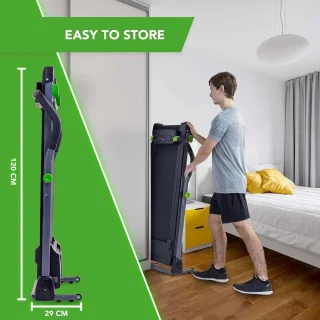 Equivera Loopband Inklapbaar - Wandelband - Walking Pad - Fitness - Hometrainer - Treadmill - Inklapbaar