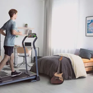 Equivera Loopband Inklapbaar - Wandelband - Walking Pad - Fitness - Hometrainer - Treadmill - Inklapbaar