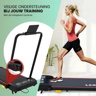 2IN1 Elektrische Loopband Walking Pad Get-fit pakket