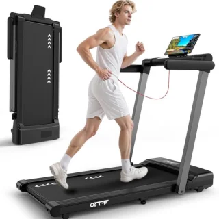 3-in-1 Loopband: compacte krachtpatser voor thuis trainen