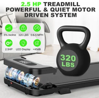 4-in-1 Loopband Zwart
