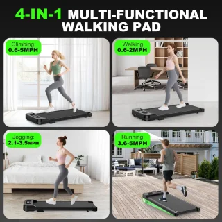 4-in-1 Loopband Zwart