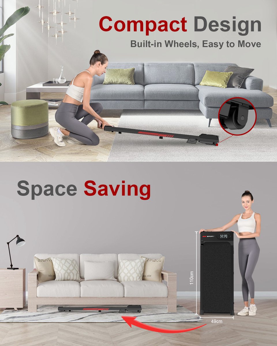 Wat vinden we goed aan de 4D Compact Loopband - Elektrische Loopmachine Zwart