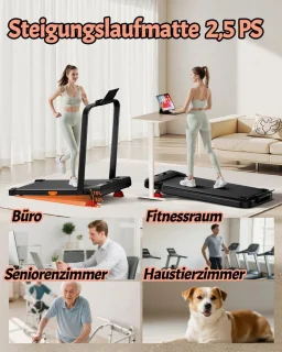 6-in-1 opvouwbare loopband