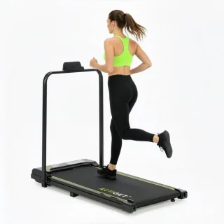 Compacte en stille loopband voor wandelen en lichte jogsessies