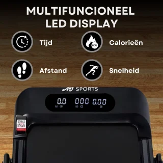 AJ-Sports Loopband Hardloopband 0-12 km/u Inklapbaar