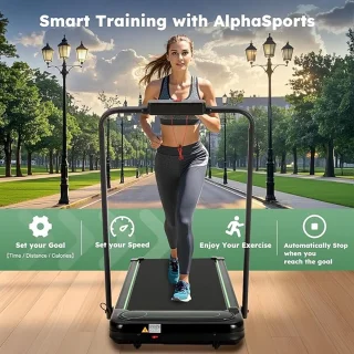 Altameubel 3-in-1 Opvouwbare Loopband