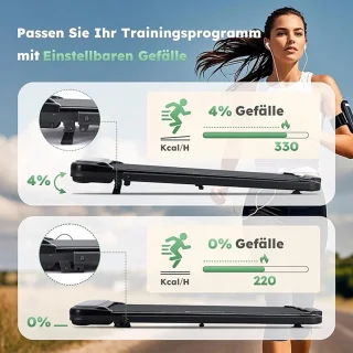 Altameubel 3-in-1 Opvouwbare Loopband
