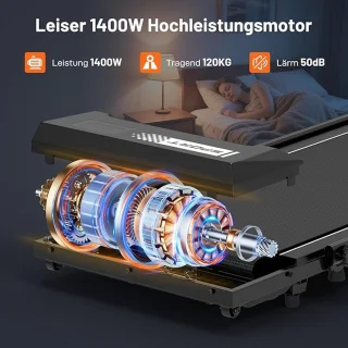 Altameubel Opvouwbare Elektrische Loopband