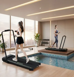 Altameubel Walking Pad Incline Klapbare Loopband