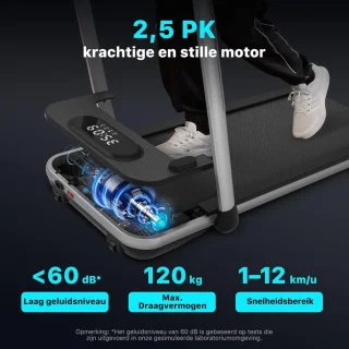 ApexArte Loopband Inklapbaar Hometrainer Crosstrainer