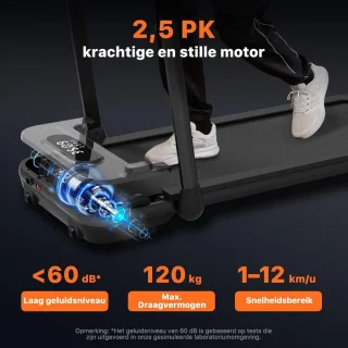 ApexArte Loopband Inklapbaar Hometrainer Crosstrainer