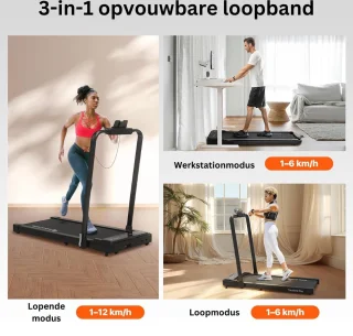 ApexArte Loopband Inklapbaar Hometrainer Crosstrainer