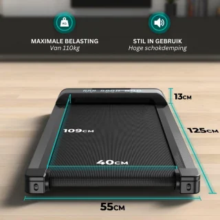 ApexArte Loopband Inklapbaar Treadmill