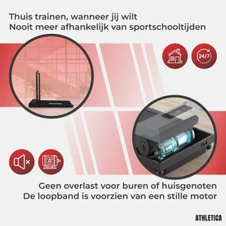 Athletica Loopband Hometrainer 10 km/h