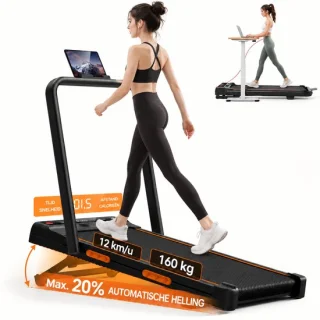 Automatisch inklapbare loopband