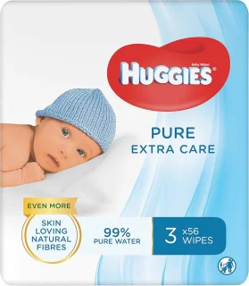 Baby Pure Extra Care Billendoekjes 168 stuks