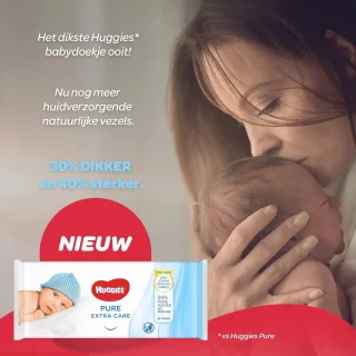 Baby Pure Extra Care Billendoekjes 168 stuks