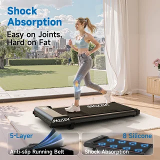 BIGZZIA Draagbare Walkingpad Loopband