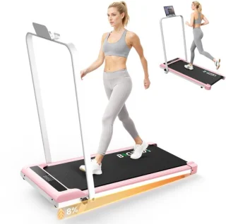 BIGZZIA opvouwbare loopband 3-in-1 roze