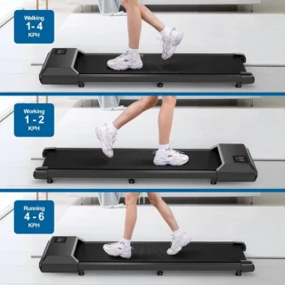 Bregico Loopband Onder Bureau Zwart