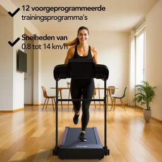 Brixy Loopband Inklapbaar Zwart