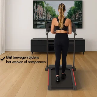 Brixy Loopband Inklapbaar Zwart