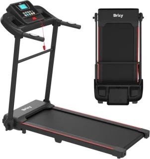 Brixy Loopband Inklapbaar Zwart