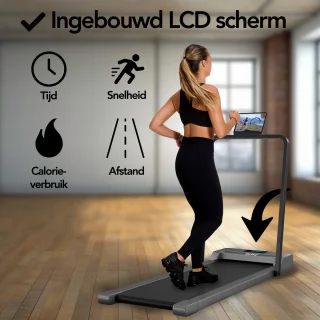 Brixy Loopband Walking Pad Antraciet