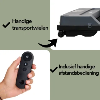 Brixy Loopband Walking Pad Antraciet