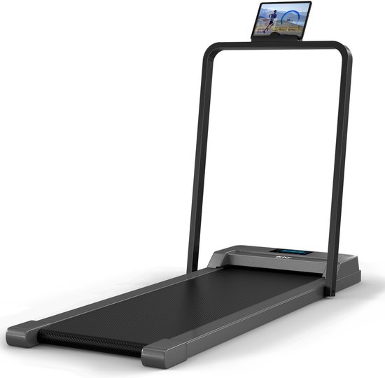 Compact en Slim Bewegen Met de Brixy Loopband Walking Pad Antraciet