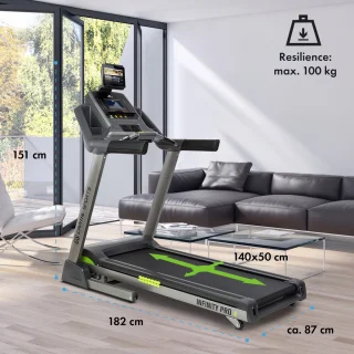 Capital Sports Infinity Pro 4.0 Loopband Grijs
