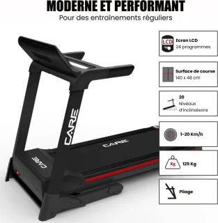 CARE CT-750 loopband 20 km/u KINOMAP