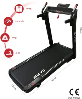 CARE CT-962 Connected Loopband 14km/u KINOMAP