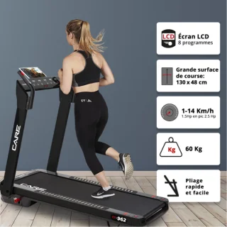 CARE CT-962 Connected Loopband 14km/u KINOMAP