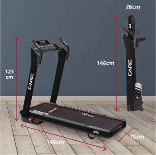 CARE CT-962 Connected Loopband 14km/u KINOMAP