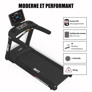 CARE ENDURANCE Loopband 22km/u