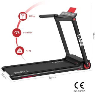 CARE JOG XP loopband 14km/u