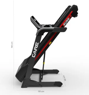 CARE RUNNER Loopband 20km/u KINOMAP