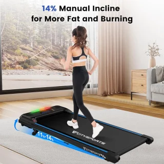 CITYSPORTS Elektrische Loopband Walking Pad 1-6 km/h 120KG