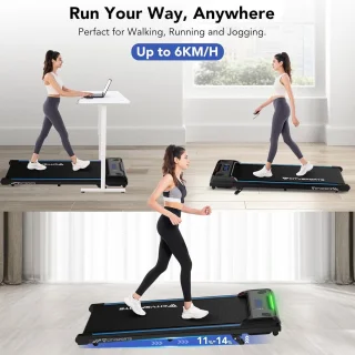 CITYSPORTS Elektrische Loopband Walking Pad 1-6 km/h 120KG