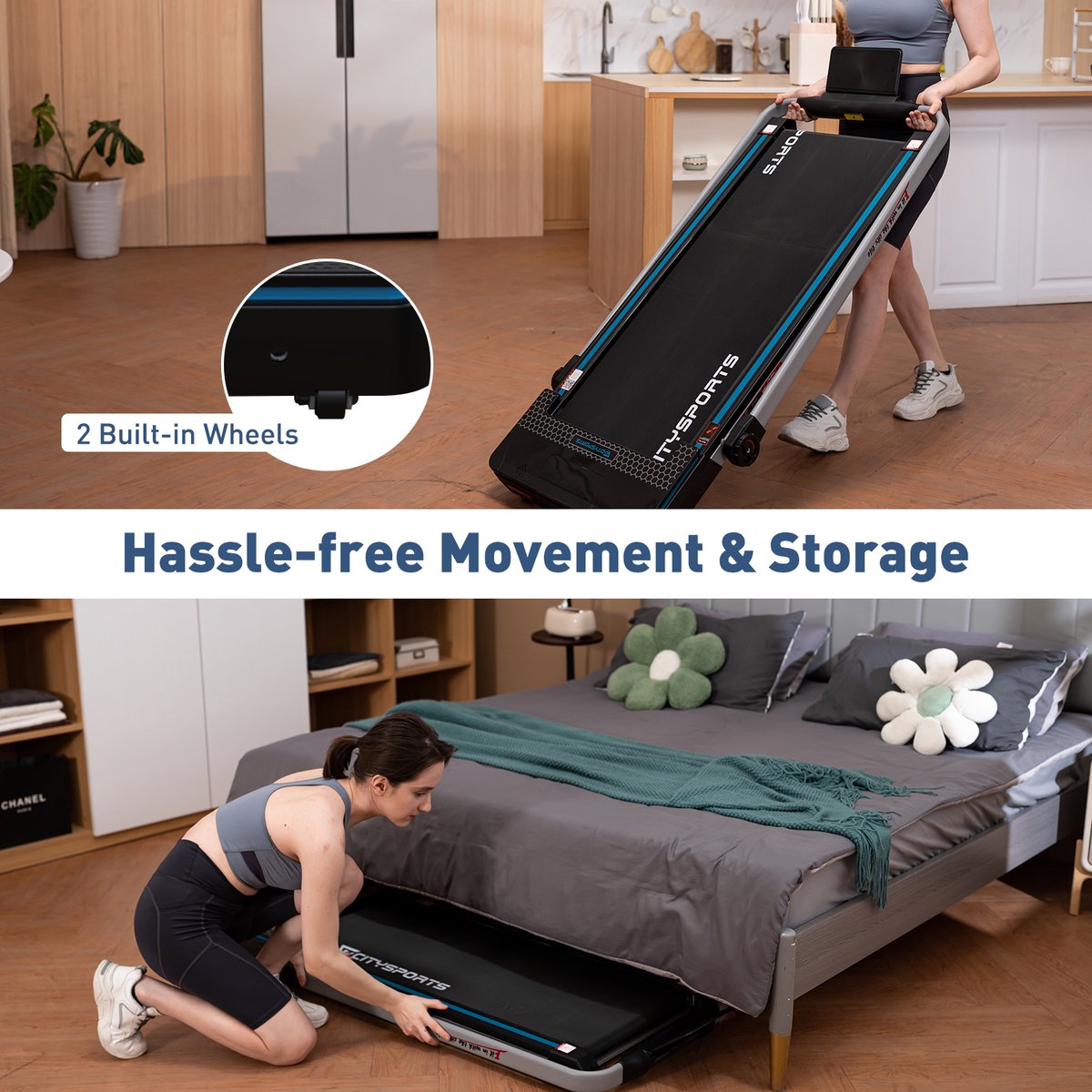 Wat vinden we goed aan de CITYSPORTS WP3 Loopband