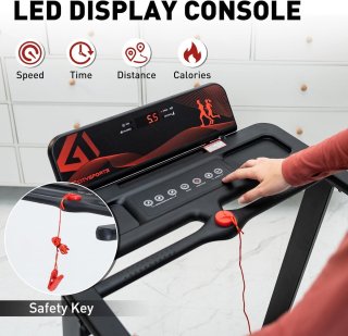 CITYSPORTS WP9 elektrische loopband opvouwbaar