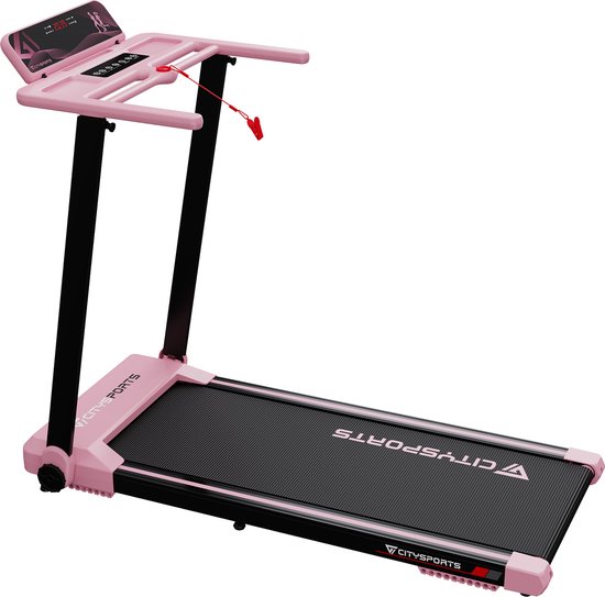 CITYSPORTS WP9 — compacte, stille loopband voor thuisgebruik
