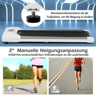 COSTWAY 2-in-1 loopband onder bureau