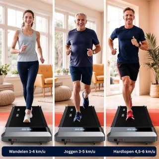 CRLYN Walking Pad Wandelband Zwart