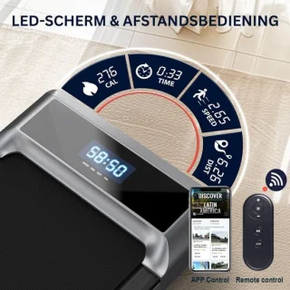 CRLYN Walking Pad Wandelband Zwart