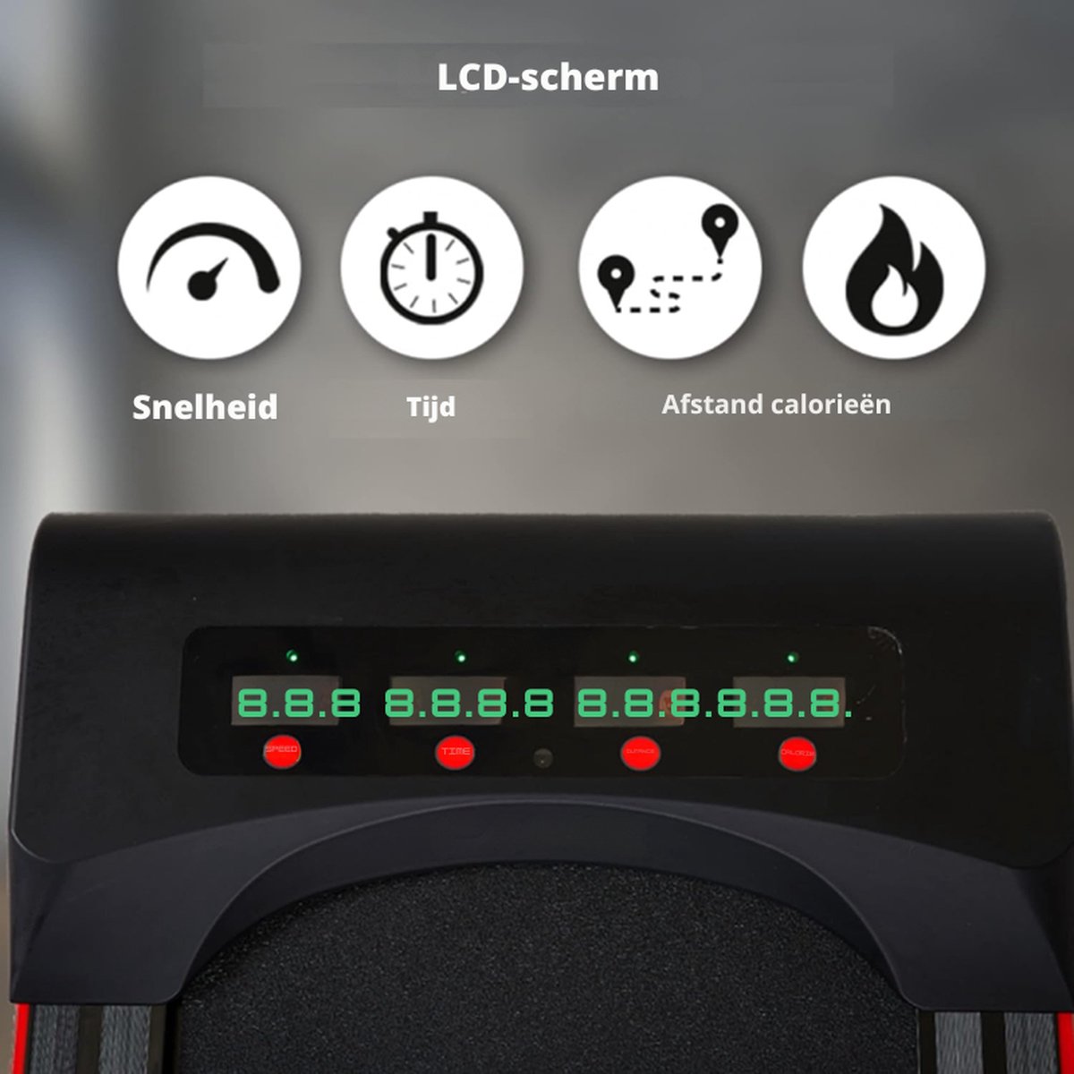 CT 900 Gemotoriseerde Opvouwbare Loopband