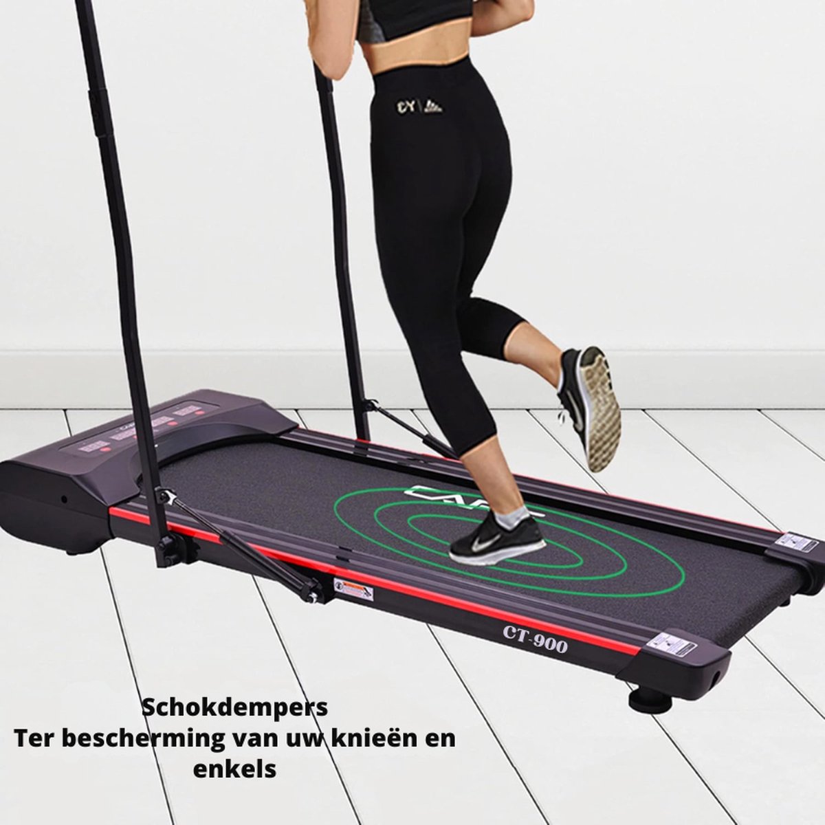 CT 900 Gemotoriseerde Opvouwbare Loopband