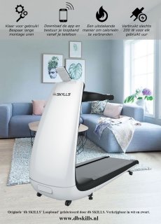 dbSKILLS Loopband inklapbaar met mat